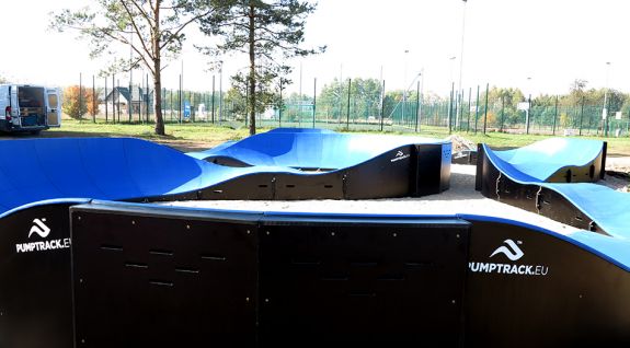 Modular no estacionario pumptrack