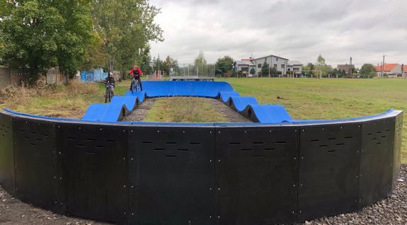 Modular no estacionario pumptrack