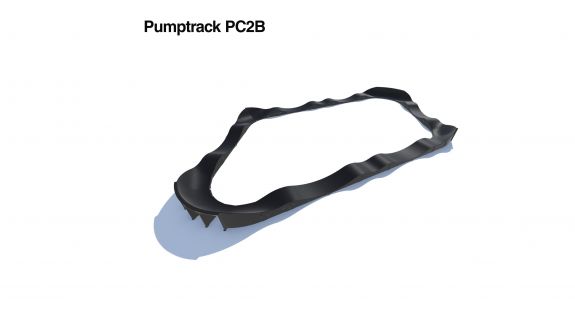 Pumptrack de composite PC2B