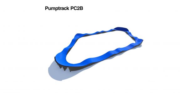 Pumptrack de composite PC2B