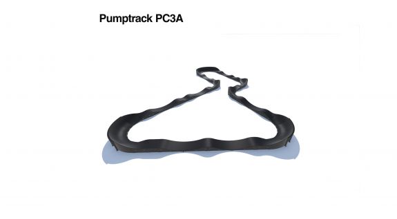 Pumptrack de composite PC3A