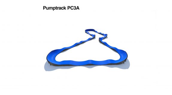 Pumptrack de composite PC3A
