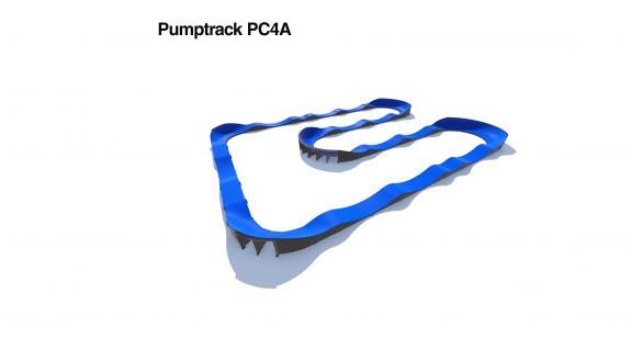 Pumptrack de composite PC4A