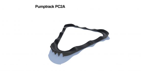 Pumptrack de composite PC2A