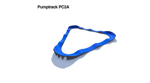 Pumptrack de composite PC2A