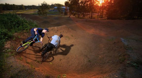 Pumptrack en Olkusz (Polonia)