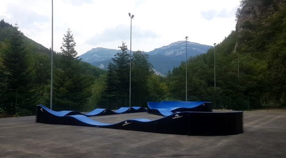 Compuesto pumptrack adaptado a cada usuario 